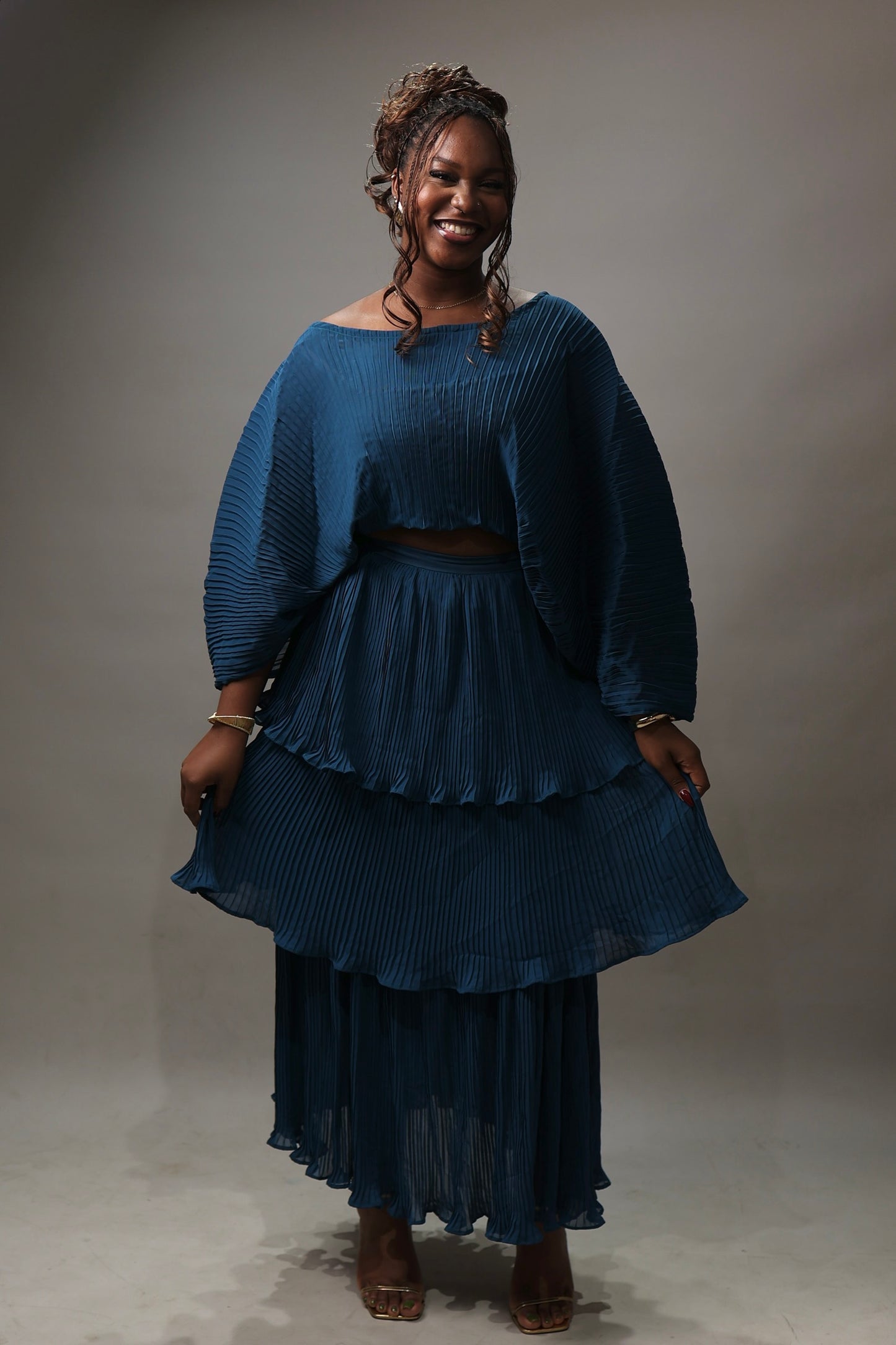 Pleated Co-Ord Set