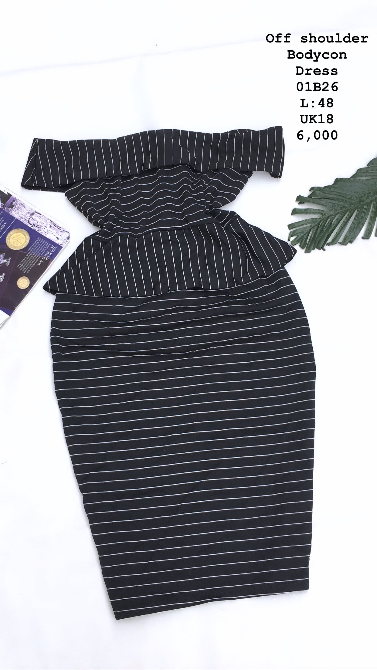 Offshoulder Bodycon Dress