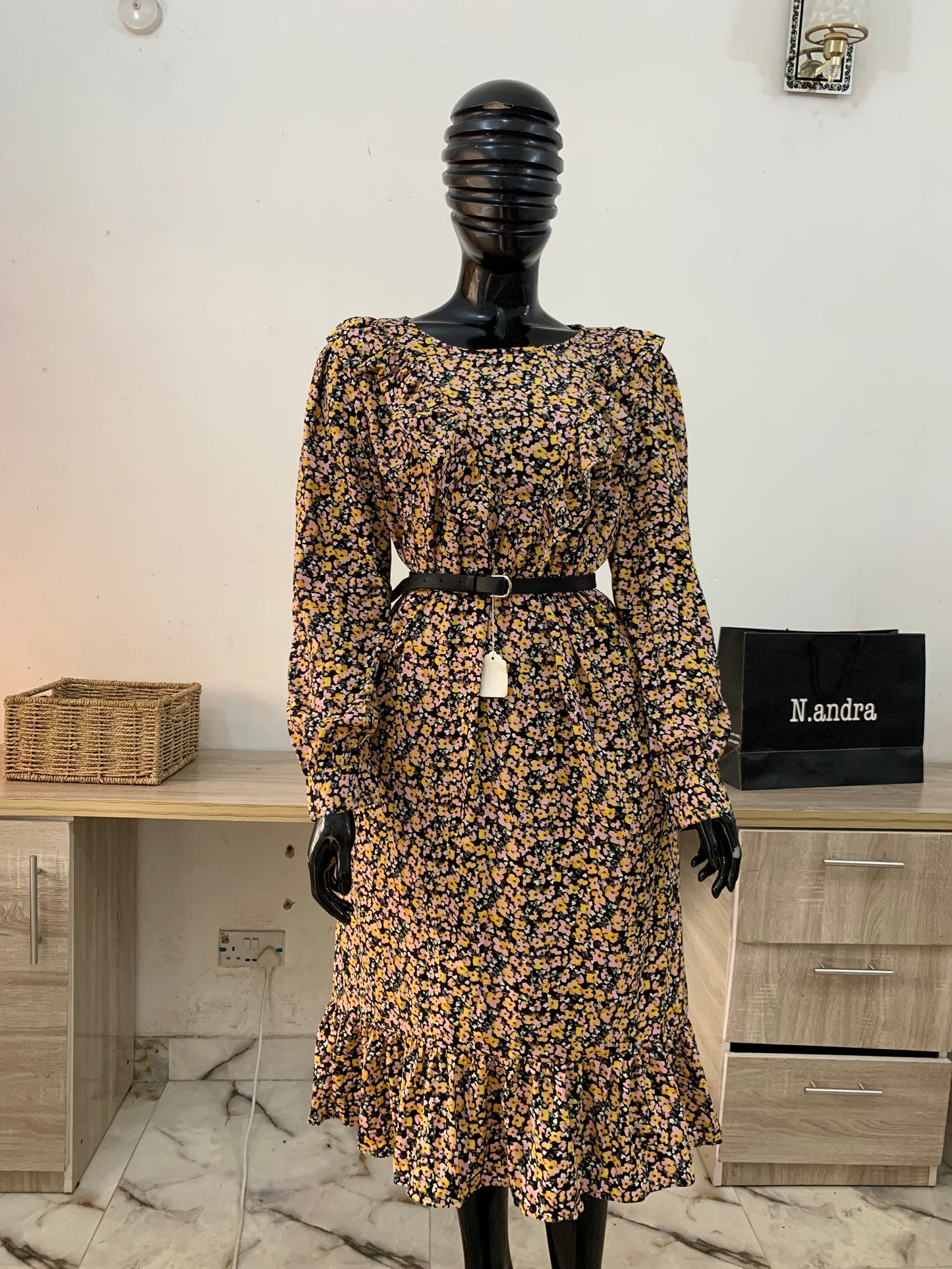 Midi Floral Dress