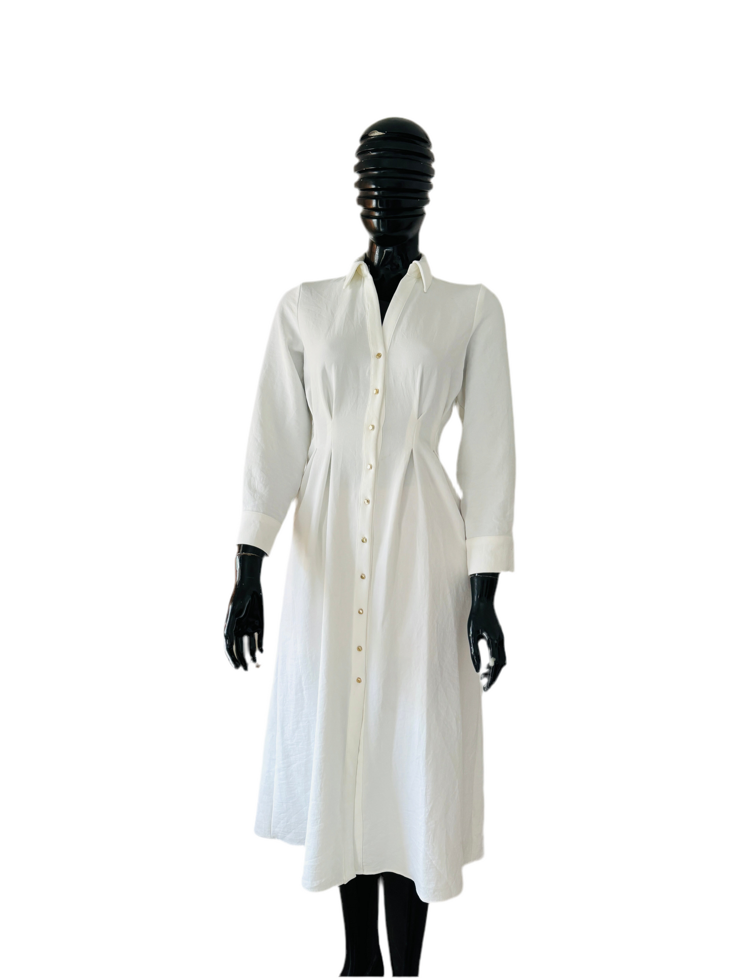 Zara button through dress