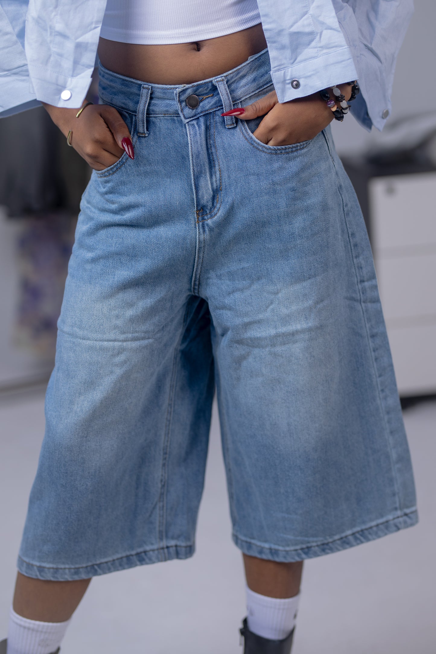 Denim Jorts