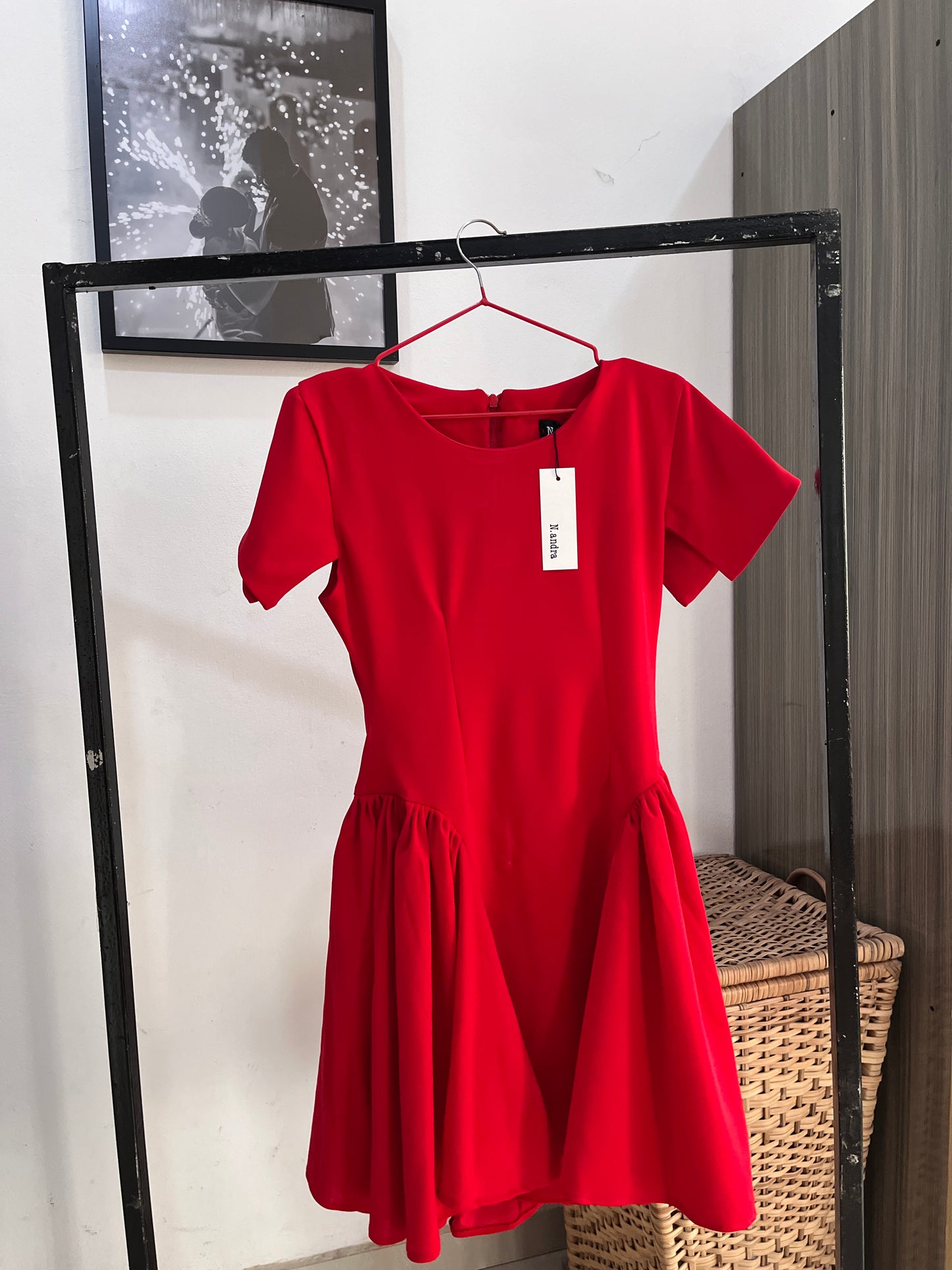 Red Amelia Dress