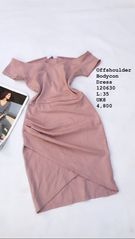Offshoulder Bodycon dress