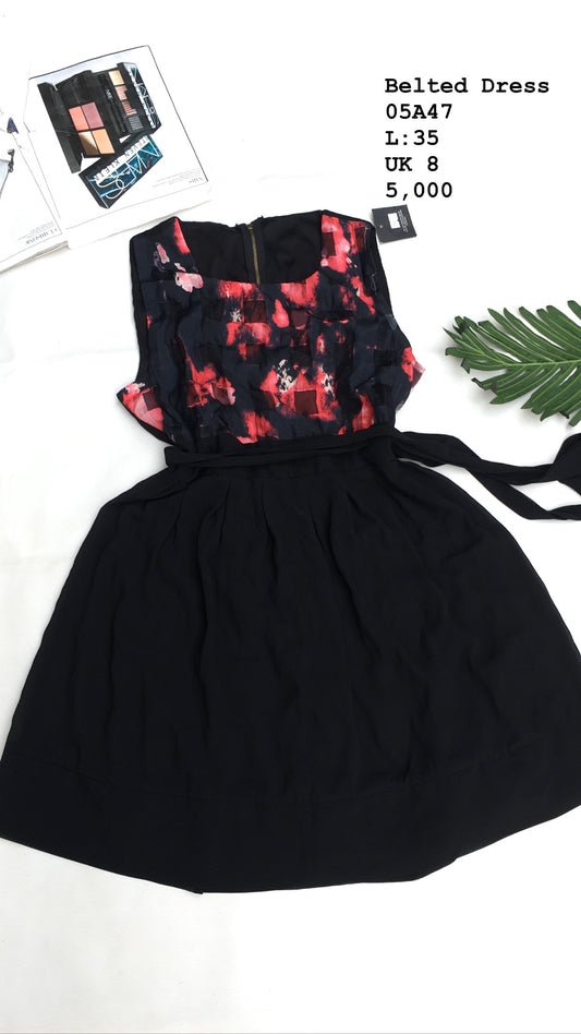 Belted Dress