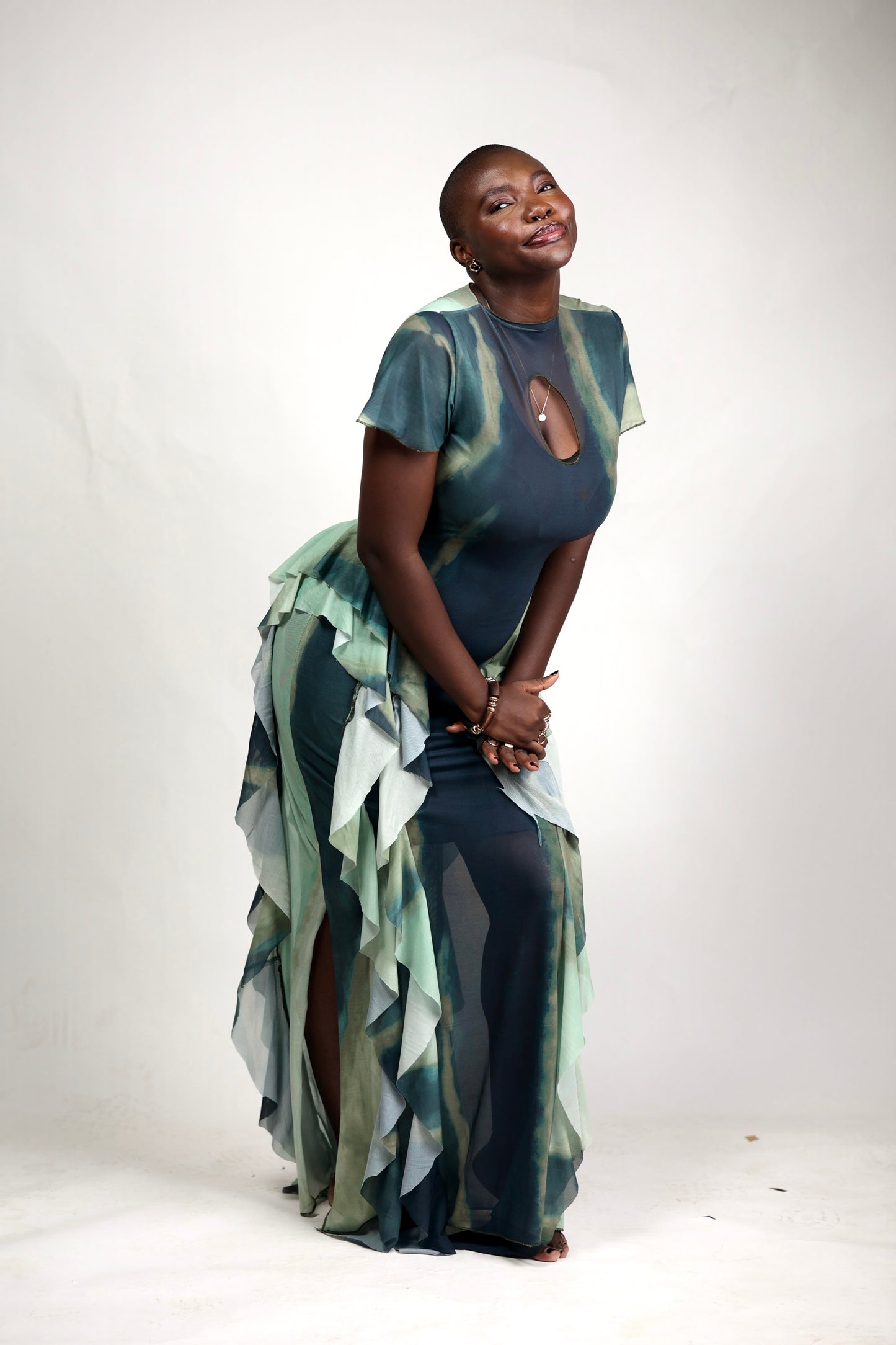 Green Amira Dress