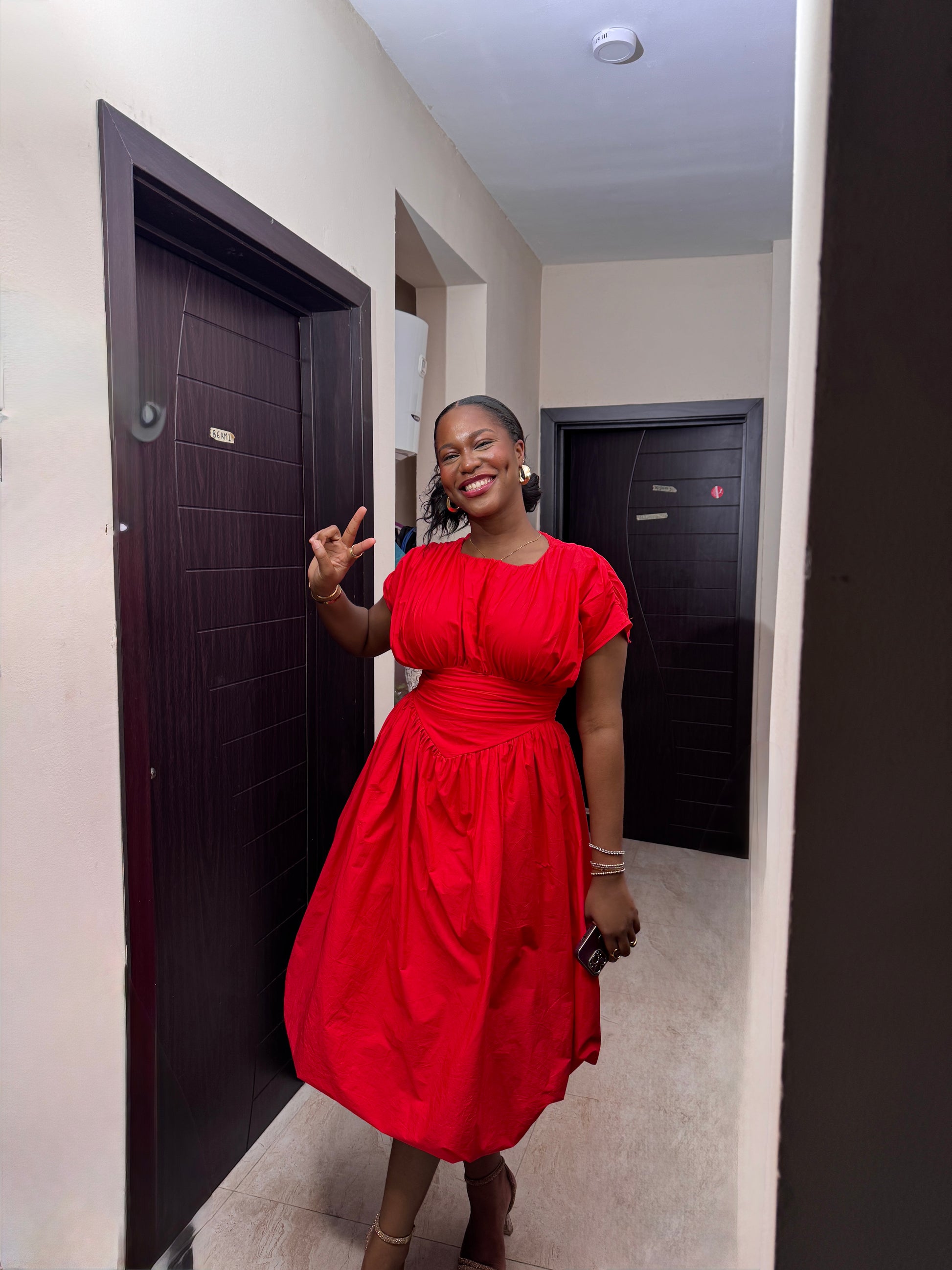 Red Bubble Dress – shopnandra