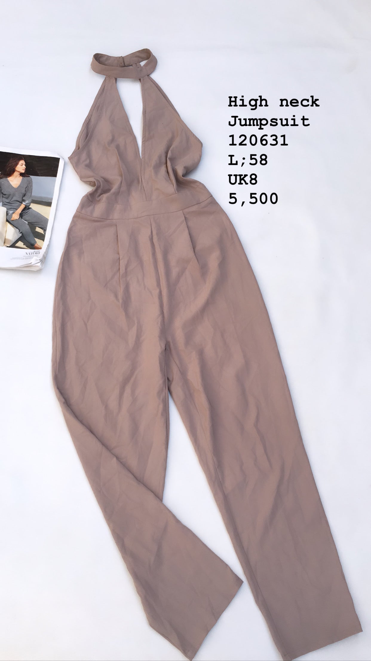 High neck Jumpsuit