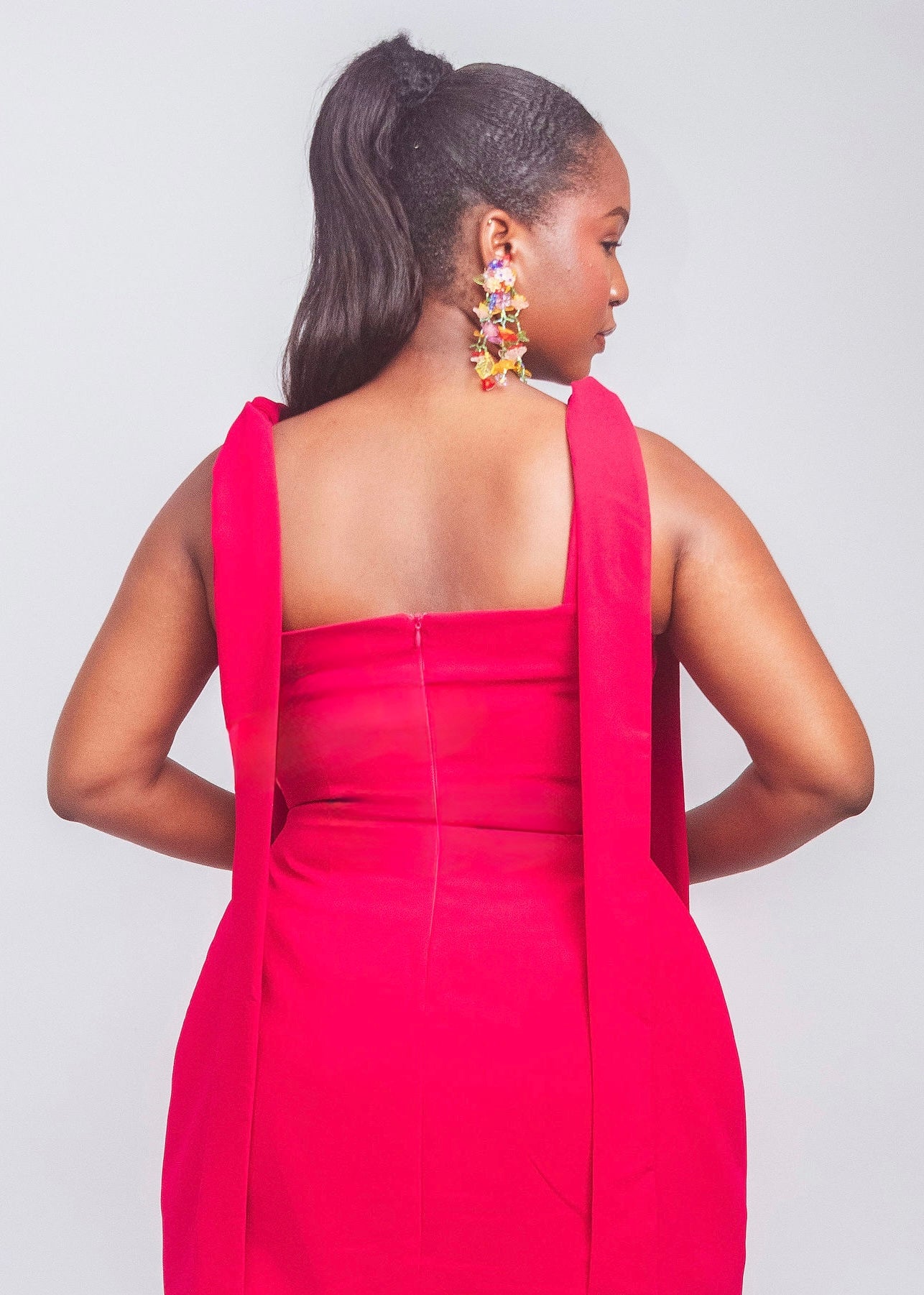 Poppy Mel Structured Dress