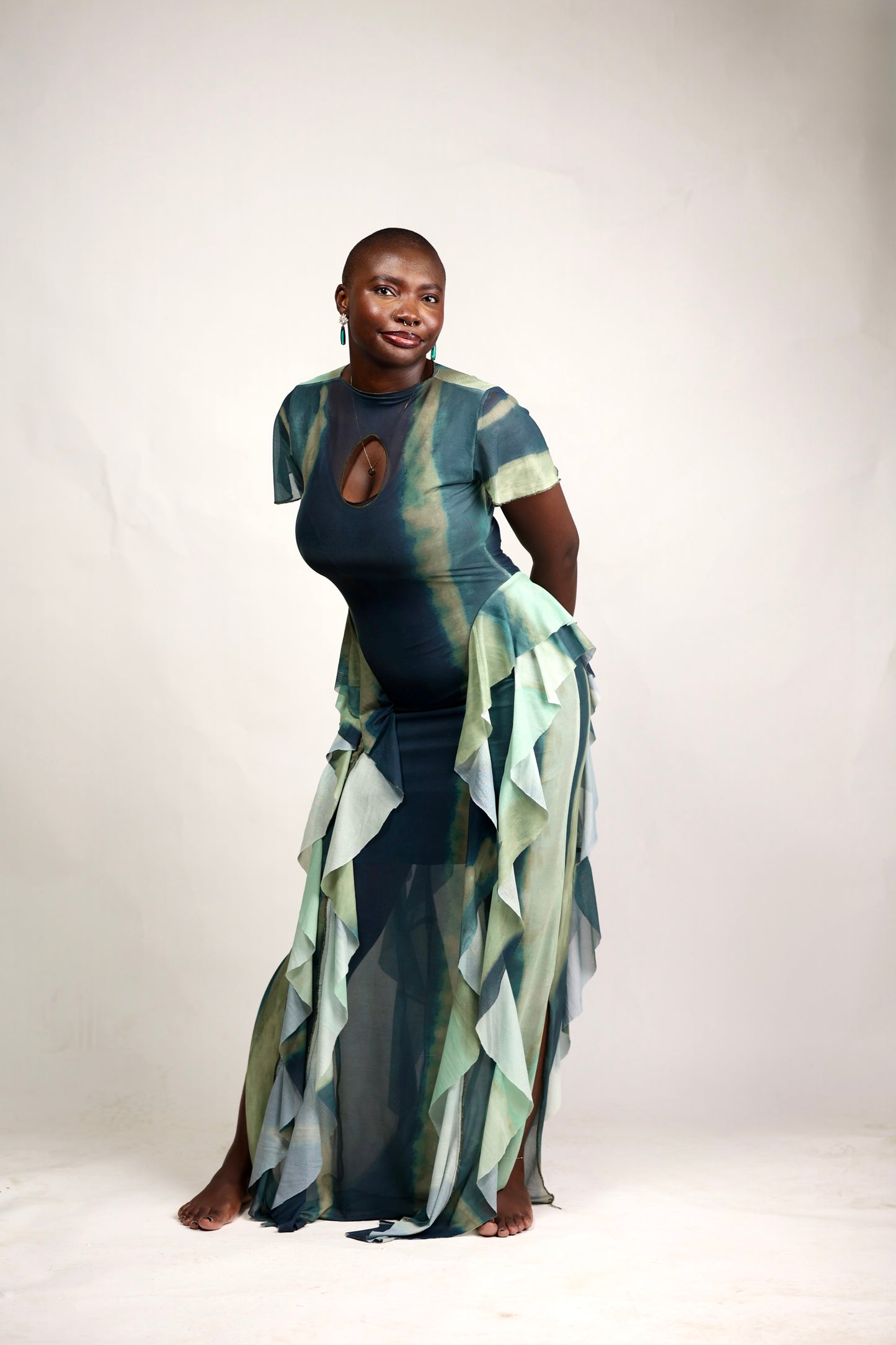 Green Amira Dress