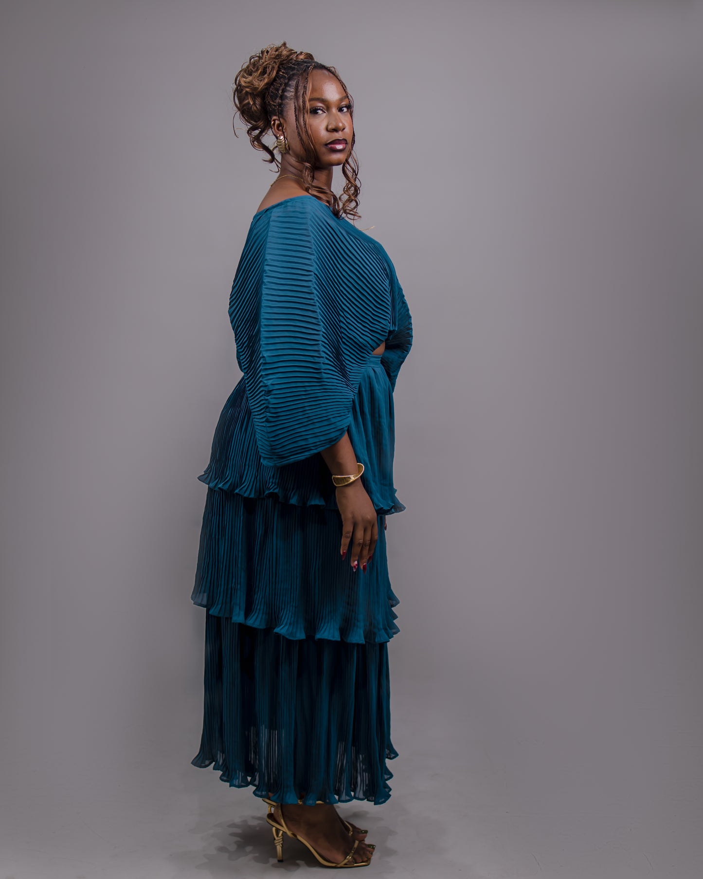 Mari Pleated Co-Ord Set