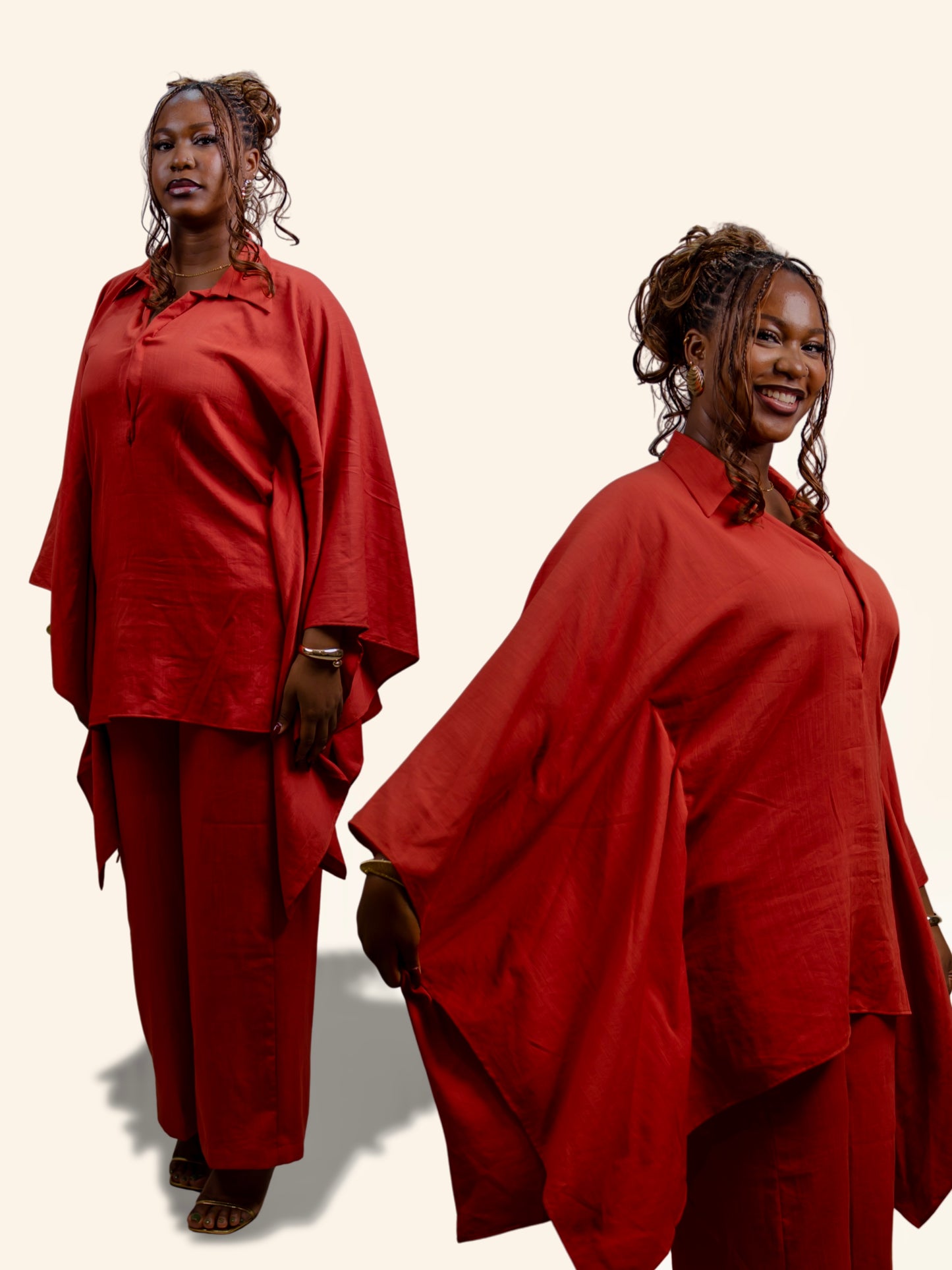 Linen Pant Set