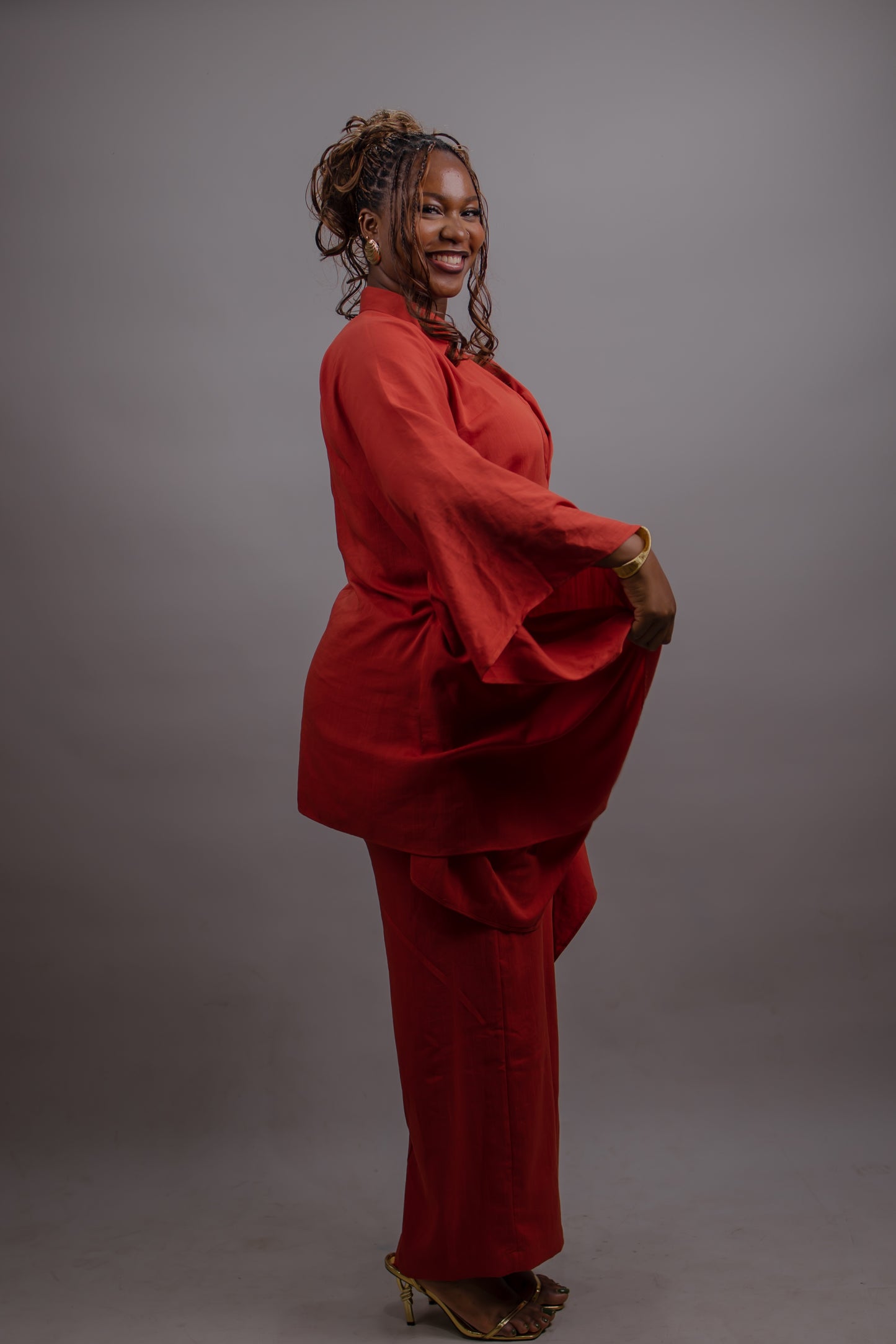 Linen Pant Set