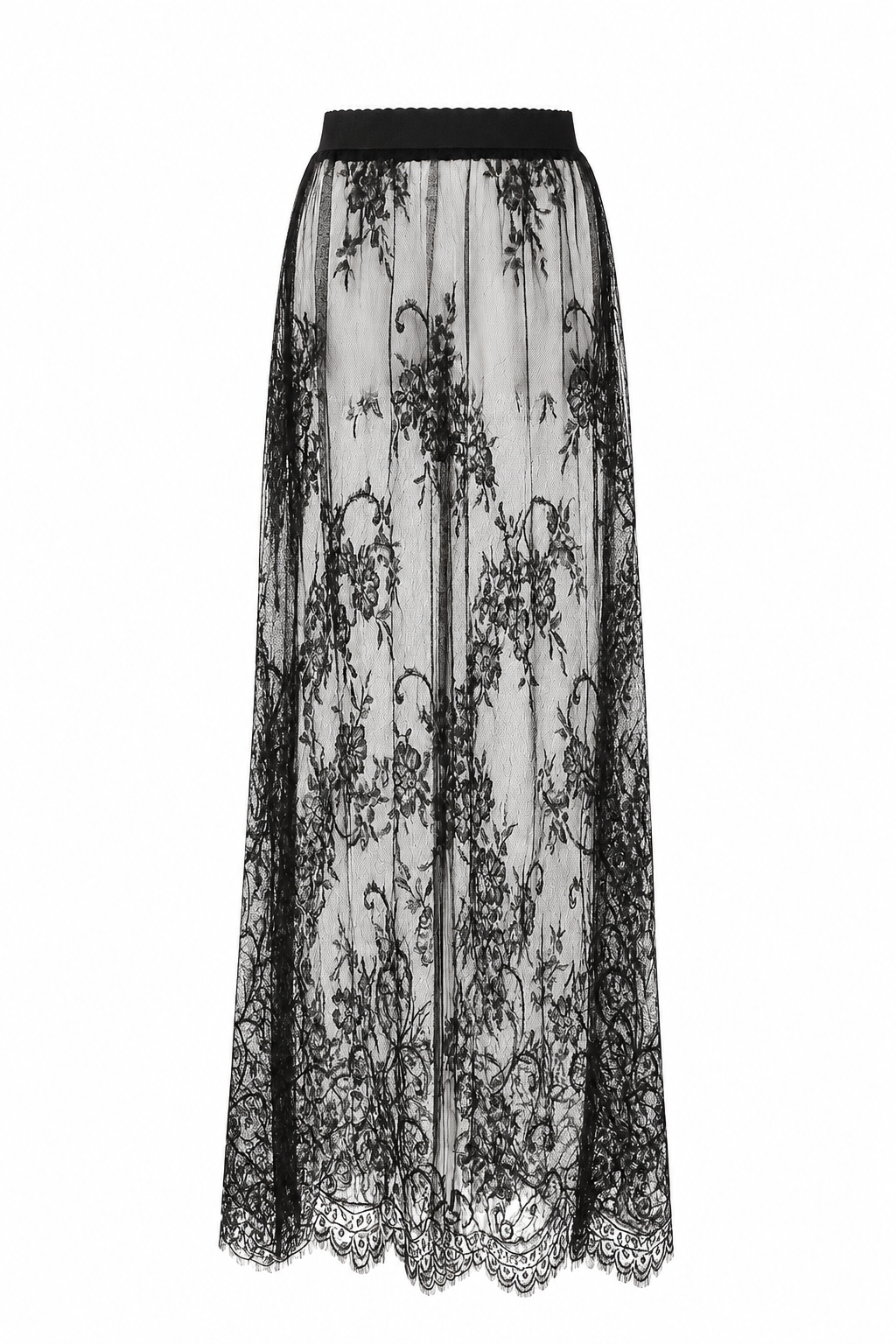 Fiona Lace Maxi Over/Under Skirt