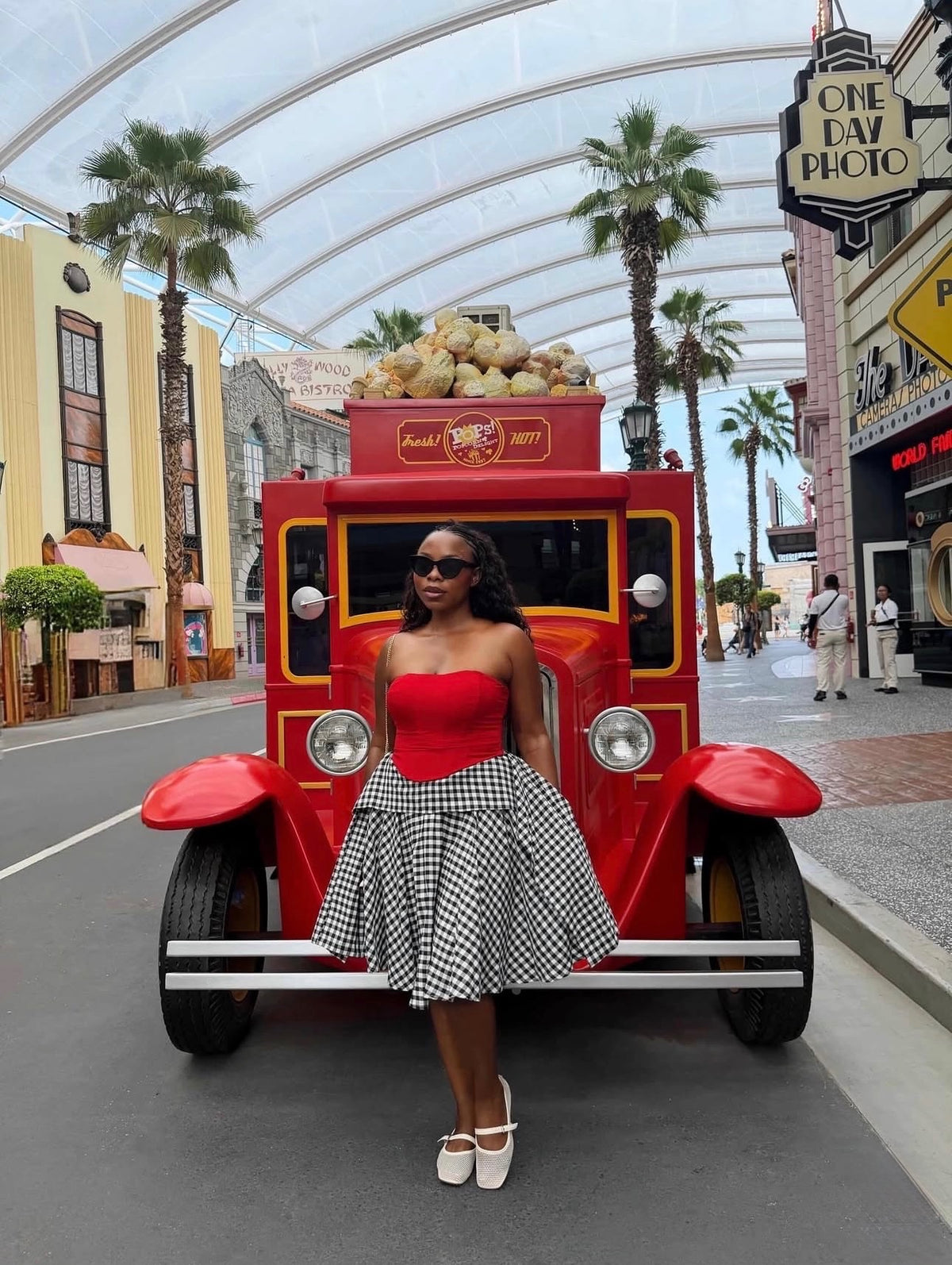 Gingham Skirt (Regular, Midi and Maxi Length)