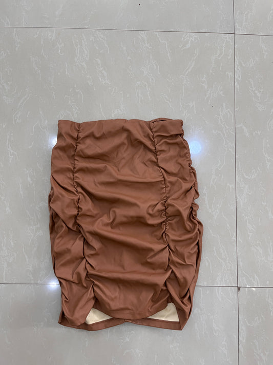 ASOS leather skirt