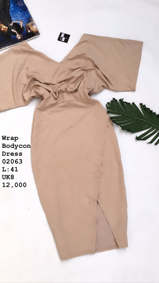 Wrap Bodycon Dress