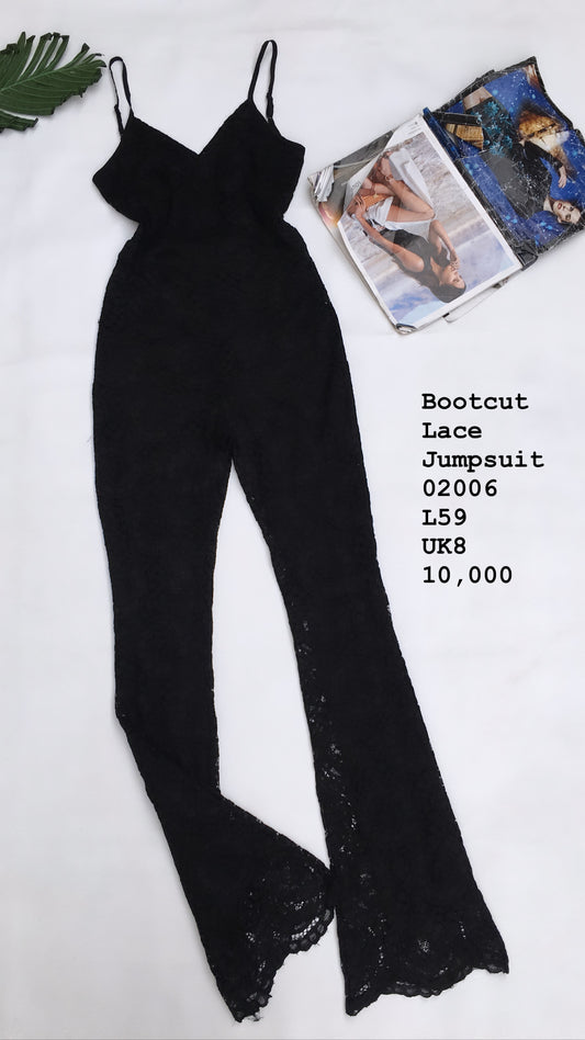 Bootcut Lace Jumpsuit